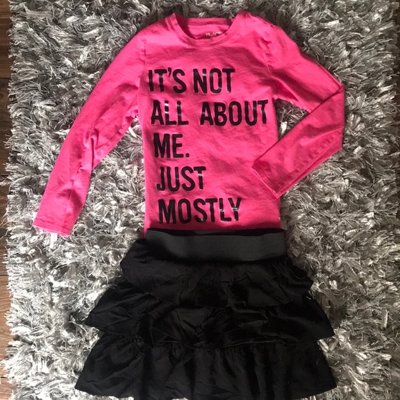 The Children's Place Other - Children’s Place Top + Skirt